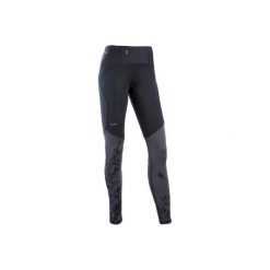 Legginsy do biegania trail damskie. Szare legginsy sportowe damskie EVADICT, xs, bez wzorów, z elastanu, do biegania. Za 99,99 zł.