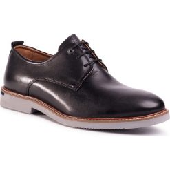 Półbuty SALAMANDER - Harlin 31-60901-01 Black. Czarne buty wizytowe męskie Salamander, ze skóry, bez zapięcia. W wyprzedaży za 339,00 zł.