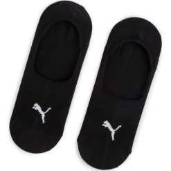 Zestaw 2 par stopek unisex PUMA - 906245 Black 01. Czarne skarpetki damskie Puma, bez wzorów, z elastanu. Za 39,00 zł.
