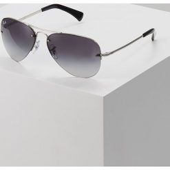 RayBan Okulary przeciwsłoneczne silver gray. Szare okulary przeciwsłoneczne damskie lenonki marki Ray-Ban. Za 629,00 zł.