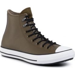 Trampki CONVERSE - Ctas Winter Hi 164925C Surplus olive/Black/White. Zielone półbuty męskie Converse, bez wzorów, ze skóry, klasyczne, bez zapięcia. W wyprzedaży za 299,00 zł.