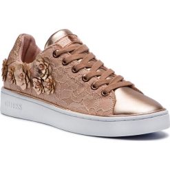 Sneakersy GUESS - Bessia FL5BES LAC12 LIGHT PINK. Różowe półbuty damskie Guess, ze skóry ekologicznej. W wyprzedaży za 369,00 zł.
