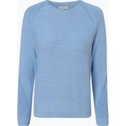 Tommy Hilfiger - Sweter damski z dodatkiem alpaki, niebieski. Swetry damskie TOMMY HILFIGER. Za 199,95 zł.