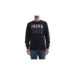 Bluzy Jack Jones 12133298 COMAY. Niebieskie bluzy męskie Jack & Jones, s, bez wzorów, bez kołnierzyka, bez rękawów, bez kaptura. Za 92,18 zł.
