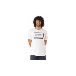 T-shirty z krótkim rękawem Rip Curl CAMISETA PARA HOMBRE. Białe t-shirty męskie Rip Curl, s, bez wzorów, bez kołnierzyka, krótkie. Za 133,60 zł.