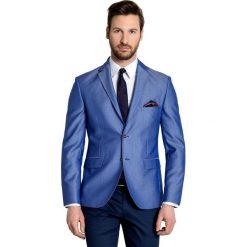 Marynarka ENRICO 16-21OM. Białe marynarki męskie slim fit Giacomo Conti, z jeansu. Za 469,00 zł.