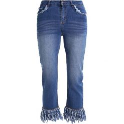 Jeansy damskie: Neon Rose Jeansy Straight Leg blue denim