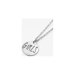 NASZYJNIK MEDALIK GIRLS. Szare naszyjniki damskie Vander jewelery. Za 89,00 zł.