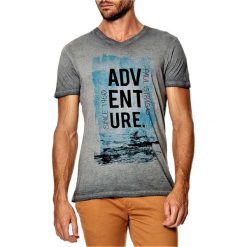 T-shirty męskie: T-shirt w kolorze szarym