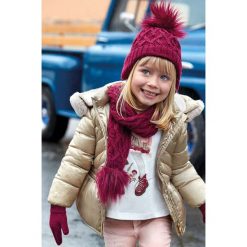 Mayoral - Kurtka dziecięca 92-134 cm. Żółte kurtki dziewczęce Mayoral, bez wzorów, z poliesteru, krótkie, z kapturem. W wyprzedaży za 179,90 zł.