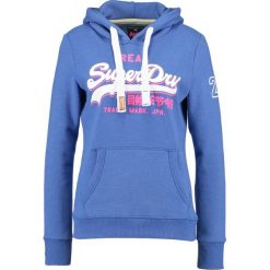Bluzy damskie: Superdry VINTAGE LOGO TRI ENTRY HOOD Bluza z kapturem sky blue