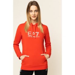 Bluza EA7 Emporio Armani 8NTM40 TJ31Z 1457. Czerwone bluzy damskie EA7 Emporio Armani, m, bez wzorów, z elastanu, bez rękawów, bez kaptura. W wyprzedaży za 389,00 zł.