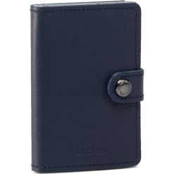 Mały Portfel Męski SECRID - Miniwallet M Original Navy. Niebieskie portfele męskie Secrid, bez wzorów, ze skóry. Za 229,00 zł.
