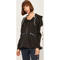 Tommy Sport - Bluza. Czarne bluzy sportowe damskie Tommy Sport, s, bez wzorów, z poliesteru, bez rękawów, z kapturem. Za 499,90 zł.
