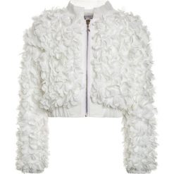 Patrizia Pepe MIT BLÜTEN Kurtka Bomber milk white. Białe kurtki chłopięce Patrizia Pepe, z materiału. W wyprzedaży za 503,40 zł.