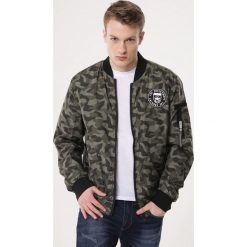 Zielona Kurtka Cut And Dry. Zielone kurtki męskie Born2be, xl, z aplikacjami, bez kaptura. Za 129,99 zł.