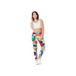 Legginsy CP-012 17. Legginsy sportowe damskie Colour pleasure, xl, bez wzorów, z dzianiny, na fitness i siłownię. Za 109,00 zł.