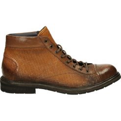 Botki męskie - 8910 BI8-2004. Brązowe botki męskie Venezia, ze skóry. Za 499,00 zł.