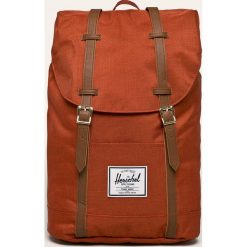 Herschel - Plecak 10066.M. Pomarańczowe plecaki męskie Herschel, w paski, z poliesteru. W wyprzedaży za 319,90 zł.