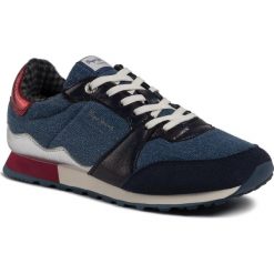 Sneakersy PEPE JEANS - Verona W Fray PLS30899 Navy 595. Niebieskie półbuty damskie Pepe Jeans, z jeansu. W wyprzedaży za 279,00 zł.