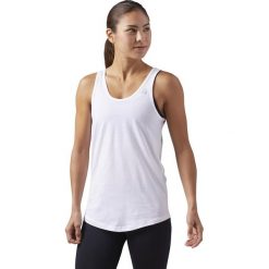 KOSZULKA REEBOK BEZ RĘKAWÓW ELEMENTS (XL). Bluzki sportowe damskie Reebok, s, bez wzorów, bez kołnierzyka, bez rękawów, bez kaptura, do biegania. W wyprzedaży za 59,99 zł.