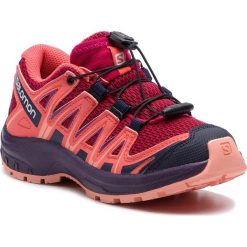 Buty SALOMON - Xa Pro 3D J 406476 09 W0 Cerise/Dubarry/Peach Amber. Różowe półbuty dziewczęce Salomon, na sznurówki. W wyprzedaży za 219,00 zł.