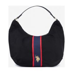 U.S. Polo Assn Patterson Tall Torebka Czarny. Czarne torebki klasyczne damskie U.S. Polo Assn., w paski, z materiału, bez dodatków. Za 412,95 zł.