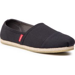 Espadryle JACK&JONES - Jfwespadrille 12150537 Anthracite. Niebieskie espadryle męskie Jack&Jones, bez wzorów, z tworzywa sztucznego. W wyprzedaży za 109,00 zł.