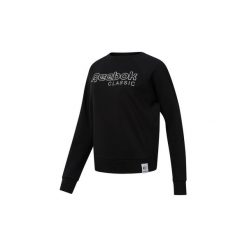 Polary Reebok Classic Bluza Classics Big Logo Fleece Crew. Czarne bluzy damskie marki Reebok Classic, s, bez wzorów, bez rękawów, bez kaptura. Za 249,00 zł.