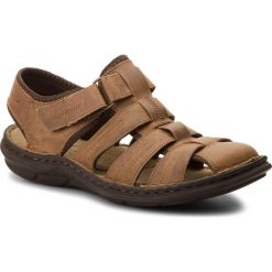 Sandały męskie: Sandały LASOCKI FOR MEN – MI07-A426-A282-28 Brązowy