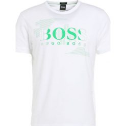 BOSS Green Tshirt z nadrukiem white. Białe koszulki polo męskie marki BOSS Green, xxl, z nadrukiem, z bawełny. Za 249,00 zł.