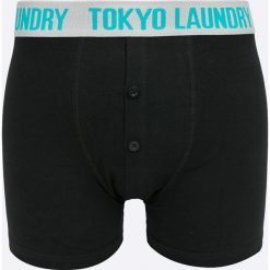 Tokyo Laundry - Bokserki (2-pack). Zielone bokserki męskie marki Tokyo Laundry, bez wzorów, z elastanu. W wyprzedaży za 29,90 zł.