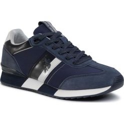Sneakersy U.S. POLO ASSN. - Austen 4122S0/SN1 Davio. Niebieskie sneakersy męskie U.S. Polo Assn., na co dzień, bez wzorów, z zamszu, klasyczne, bez zapięcia. Za 379,00 zł.