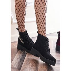 Czarne Zamszowe Traperki I'll Take You. Czarne buty zimowe damskie marki vices, z zamszu. Za 109,99 zł.