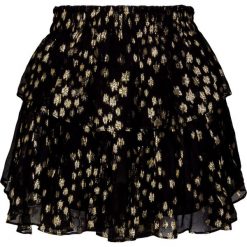 Spódniczka LOVESHACKFANCY RUFFLE. Czarne spódniczki damskie LoveShackFancy, bez wzorów. Za 1180,00 zł.