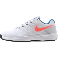 Buty sportowe damskie: Nike Performance AIR ZOOM PRESTIGE CLY Obuwie do tenisa Outdoor white/hot lava/pure platinum/blue