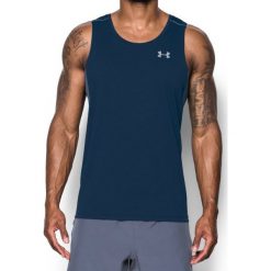 Under Armour Koszulka Męska Transport Singlet Granatowa r. XL (1289321-408). Szare koszulki sportowe męskie Under Armour, m. Za 126,05 zł.