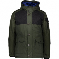 Parka w kolorze khaki. Brązowe parki męskie marki CMP Men, m, z materiału. W wyprzedaży za 545,95 zł.