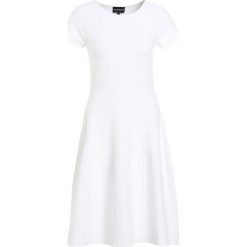 Sukienki: Emporio Armani Sukienka dzianinowa white