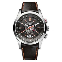 Zegarki męskie: Zegarek męski Vulcain Revolution Dual Time 210130.197