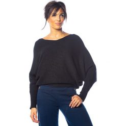 Sweter "Hope" w kolorze czarnym. Czarne swetry damskie So Cachemire, s, bez wzorów, z kaszmiru, bez rękawów, bez kaptura. W wyprzedaży za 175,95 zł.
