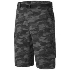 Spodenki i szorty męskie: Columbia Szorty Męskie Silver Ridge Printed Cargo Short Black Camo 30