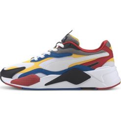 Puma RS-X³ Puzzle Tenisówki Biały Wielokolorowy. Białe trampki męskie Puma, bez wzorów, z materiału, bez zapięcia. Za 498,95 zł.