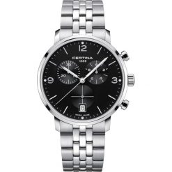CERTINA ZEGAREK DS Caimano C035.417.11.057.00. Szare zegarki męskie CERTINA, ze stali. Za 2290,00 zł.