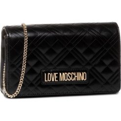 Torebka LOVE MOSCHINO - JC4247PP0AKA0000 Nero. Czarne torebki klasyczne damskie Love Moschino, bez wzorów, ze skóry ekologicznej, biznesowe, bez dodatków. W wyprzedaży za 439,00 zł.