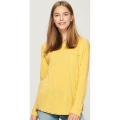 Sweter z kieszenią - Żółty. Żółte bez kategorii Sinsay, xs. Za 39,99 zł.