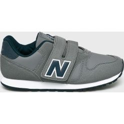 New Balance - Buty YV373FB. Szare trampki chłopięce New Balance, bez wzorów, z gumy, sportowe, bez zapięcia. W wyprzedaży za 199,90 zł.