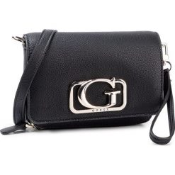 Torebka GUESS - Annarita (VG) Mini HWVG75 83780 BLA. Czarne listonoszki damskie Guess, z aplikacjami, ze skóry ekologicznej, bez dodatków. W wyprzedaży za 369,00 zł.