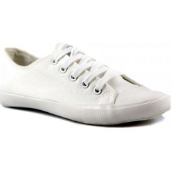 BUTY LEIA. Czarne trampki i tenisówki damskie TESTUDO, bez wzorów, z gumy, bez zapięcia. W wyprzedaży za 29,99 zł.