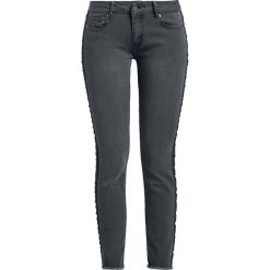Odzież damska: Forplay Skarlett Side Stripe Jeans Jeansy damskie czarny